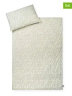 Pościel dla dzieci - Julius Zöllner 2-częściowy komplet pościeli "Tropic" w kolorze szarym - miniaturka - grafika 1