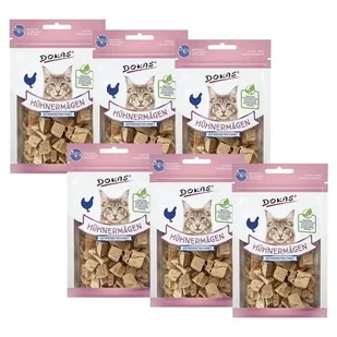 Przysmak dla kota DOKAS Żołądki drobiowe 6 x 12 g - Przysmaki dla kotów - miniaturka - grafika 1