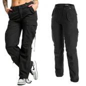 Odzież taktyczna i umundurowanie - Spodnie Bojówki Damskie BRANDIT M65 - Anthracite - miniaturka - grafika 1