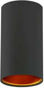 Spectrum CHLOE GU10 IP20 Oprawa sufitowa Czarno złota SLIP005002 - Lampy sufitowe - miniaturka - grafika 1