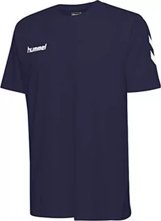 Koszulki męskie - Hummel Męski t-shirt Hmlgo bawełniany S/S - T-shirt dla mężczyzn 203566 - grafika 1