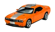Samochody i pojazdy dla dzieci - WELLY 2012 DODGE CHALLENGER SRT POMARAŃCZOWY 1:24 24049 - miniaturka - grafika 1