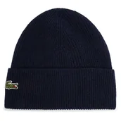Czapki damskie - Zestaw Szalik i Czapka Lacoste RB5385 Granatowy - miniaturka - grafika 1