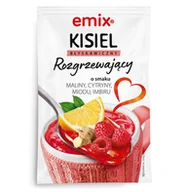 Kisiel - Emix Kisiel z kawałkami owoców - rozgrzewający mal.-cyt.-miód-imbir 30g - miniaturka - grafika 1