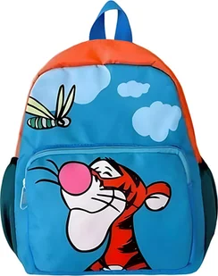 Plecak dziecięcy z kieszeniami niebieski - Tiger - Plecaki szkolne i tornistry - miniaturka - grafika 1