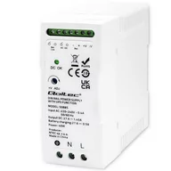 Zasilacze awaryjne UPS - Qoltec Stabilny Zasilacz na szynę DIN z funkcją UPS | 40W - miniaturka - grafika 1
