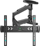 Uchwyty do telewizora - ONKRON TV SET ACC WALL MOUNT /40-75"/BLACK NP47-B NP47-B 4603728442075 - miniaturka - grafika 1