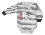 Body dla niemowląt - Body niemowlęce kopertowe w paseczki Friend, Koala baby 62 - miniaturka - grafika 1