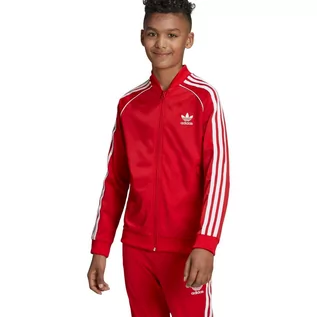 Bluzy dla chłopców - Adidas, Bluza chłopięca, SST EI9877, czerwony, rozmiar 152 - grafika 1