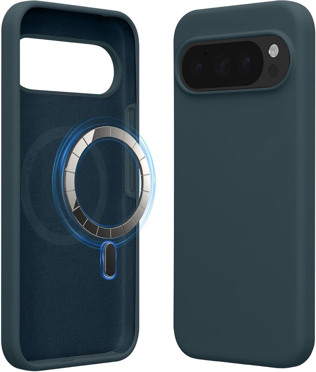 kwmobile Etui na telefon kompatybilne z Google Pixel 10 / Pixel 10 Pro - etui z magnesem kompatybilne z MagSafe - etui na smartfon z łupka