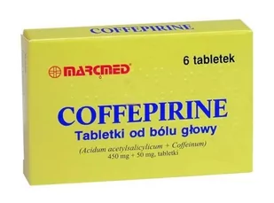 MARCMED COFFEPIRINE 6 tabl. - Leki przeciwbólowe - miniaturka - grafika 1