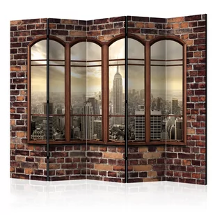 Parawan 5-częściowy - Niezwykły widok II [Room Dividers] (rozmiar 225x172) - Parawany - miniaturka - grafika 1