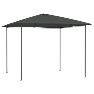 vidaXL Altana 3x3x2,6 m, antracytowa, 160 g/m - Altany ogrodowe - miniaturka - grafika 1