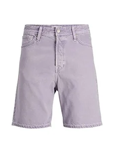 JACK & JONES Męskie szorty Jjitony Jjoriginal Mf 722 dżinsowe szorty, fioletowy Ash, M, Purple Ash, M - Spodenki damskie - miniaturka - grafika 1