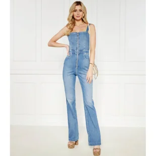 GUESS Kombinezon MARIPOSA | Regular Fit | denim - Kombinezony - miniaturka - grafika 1
