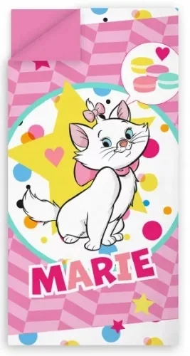 Śpiwór Śpiworek przedszkolny Disney KOTKA Marie Star 140x70 cm CAT 70x140cm