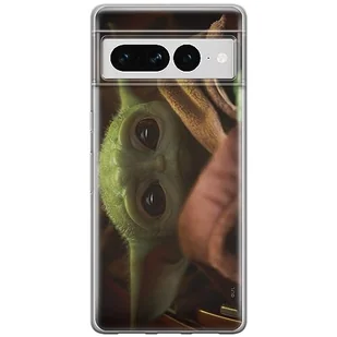 ERT GROUP etui na telefon Google PIXEL 7 PRO, case oryginalny i oficjalnie licencjonowany przez Star Wars, wzór Baby Yoda 002, optymalnie dopasowane, plecki z TPU - Etui i futerały do telefonów - miniaturka - grafika 1