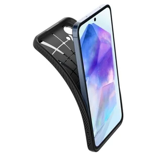 Spigen Liquid Air Sam A55 5G czarny/matte black ACS07526 - Etui i futerały do telefonów - miniaturka - grafika 9
