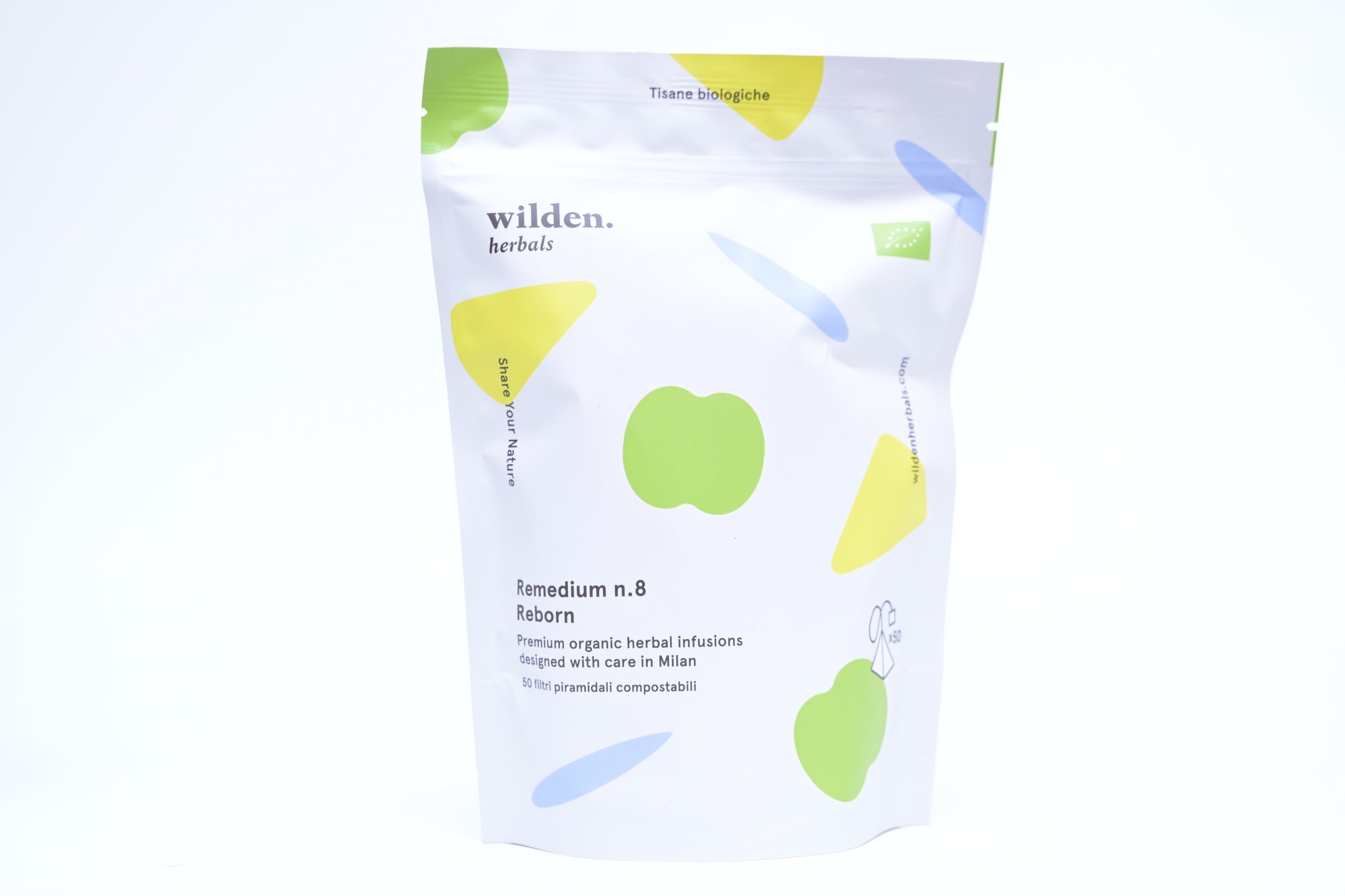 Mieszanka ziołowa Remedium n.8 Reborn Wilden Herbals 50 szt w SoftPack