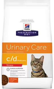 Hills c/d Urinary Stress Multicare 8 kg - Sucha karma dla kotów - miniaturka - grafika 1