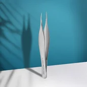 Akcesoria i kosmetyki do stylizacji brwi - Pęseta podologiczna Staleks FOX PODO 10 stal nierdzewna certyfikat CE 0,02 kg - miniaturka - grafika 1