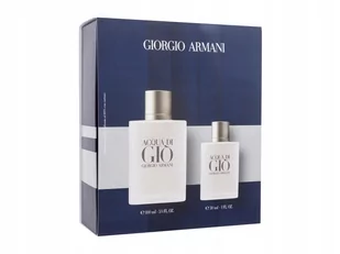 Giorgio Armani Acqua di Giò Pour Homme zestaw Edt 100ml + 30ml Edt dla mężczyzn - Zestawy perfum męskich - miniaturka - grafika 1