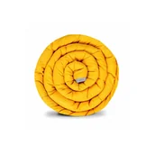 Kołdry - Kołdra obciążeniowa Gravity Basic 150x220 żółty bez poszewki 100% z bawełny, wyrób medyczny - miniaturka - grafika 1