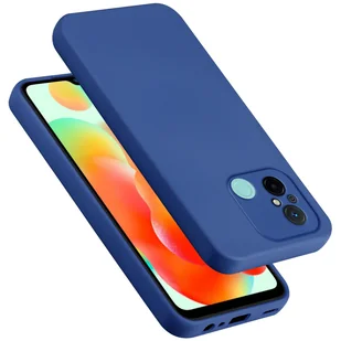 Etui Cadorabo do Redmi 12C w kolorze LIQUID BLUE wykonane z elastycznego silikonu TPU z tyłu etui na telefon komórkowy - Etui i futerały do telefonów - miniaturka - grafika 1