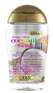 OGX OGX Coconut Miracle Oil Penetrating Oil, 100 ml 2725500 - Olejki do ciała i włosów - miniaturka - grafika 1