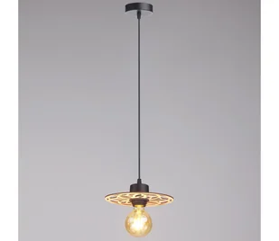 Żyrandol na lince FALCO 1xE27/60W/230V śr. 20 cm beżowy - Lampy sufitowe - miniaturka - grafika 1