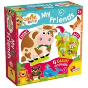Gry planszowe - Lisciani Giochi Gra Carotina Baby Moi zwierzęcy przyjaciele 5_785782 - miniaturka - grafika 1