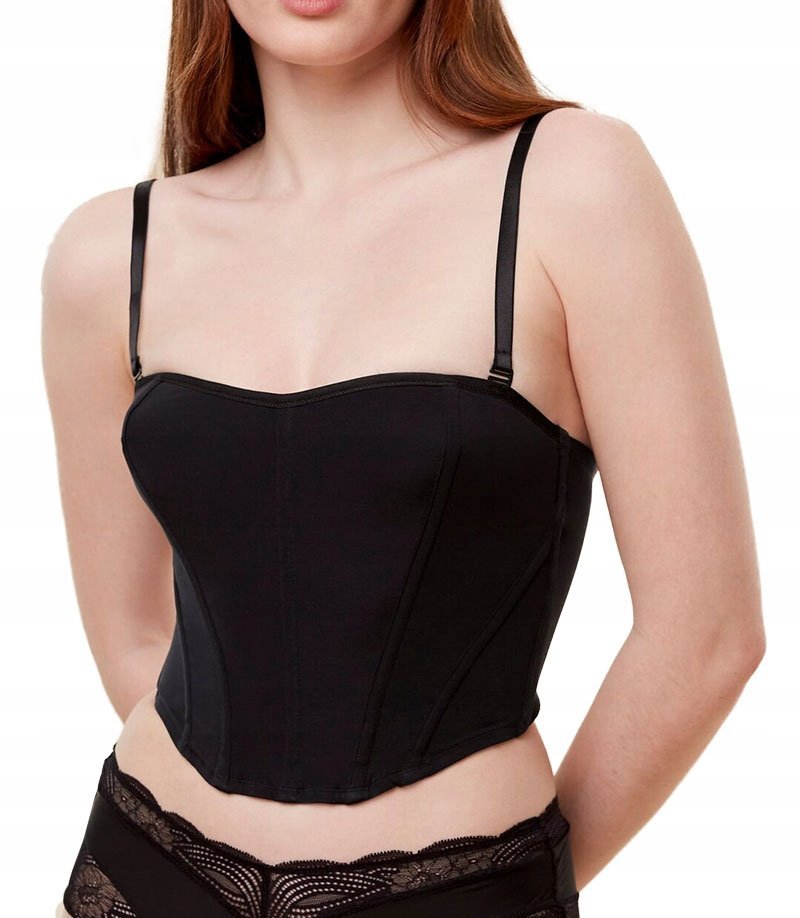 Triumph gorset Signature Sheer Corset rozmiar S czarny