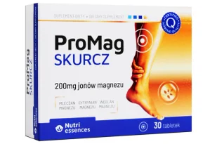 ProMag SKURCZ 30 tabletek Magnez i Witamina B6 - Witaminy i minerały - miniaturka - grafika 2