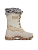 Buty dla dziewczynek - CMP Śniegowce Magdalena Snowboots 3Q76455J Beżowy - miniaturka - grafika 1