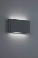 Lampy ogrodowe - Trio Leuchten Kinkiet Batt LED 17 5cm ciemnoszary - miniaturka - grafika 1
