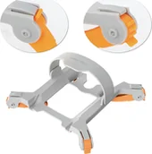 Akcesoria do drona - SunnyLife SKŁADANE SANKI NÓŻKI DO LĄDOWANIA DJI MINI 4 PRO - POMARAŃCZOWE - miniaturka - grafika 1