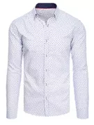 Koszule męskie - Koszula męska biała Dstreet DX2331 - miniaturka - grafika 1