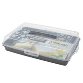 Pojemniki kuchenne - Pojemnik na ciasto Amaretti 28 x 41 cm szary - miniaturka - grafika 1