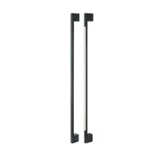 Lampy ogrodowe - Kinkiet zewnętrzny GUSTO 120 IP54 4000K BK AZ6841 - AZzardo - miniaturka - grafika 1