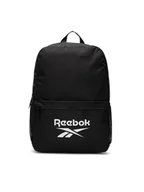 Plecaki - Reebok Plecak RBK-026-CCC-05 Czarny - miniaturka - grafika 1