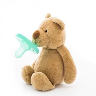 MINIKOIOI, Smoczek uspokajający z przytulanką, Brown Bear - Smoczki uspokajające - miniaturka - grafika 1