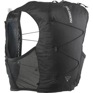 Salomon Active Skin 8 Set, plecak do biegania, czarny - Plecaki - miniaturka - grafika 1