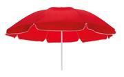 Parasole ogrodowe - Kemer Parasol plażowy KEMER SUNFLOWER Czerwony uniwersalny 38055-uniw - miniaturka - grafika 1
