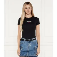 Koszulki i topy damskie - Guess Jeans T-shirt | Slim Fit - miniaturka - grafika 1