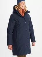 Płaszcze damskie - Marmot Kobiety Wm's Chelsea Coat, Ultralekka kurtka puchowa, nieprzemakalna parka puchowa, ciepły płaszcz zimowy, kurtka zimowa, wiatroszczelna kurtka funkcyjna, Arctic Navy, M - miniaturka - grafika 1