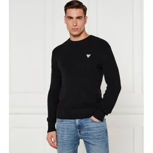 Guess Jeans Sweter Regular Fit - Swetry męskie - miniaturka - grafika 1