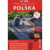 Atlasy i mapy - Atlas drogowy Polska 1:250 000 z mapą Europy - miniaturka - grafika 1