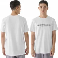 Koszulki męskie - Koszulka Męska 4F T-shirt Bawełniany Sportowa Casual M1586-10S-L - miniaturka - grafika 1