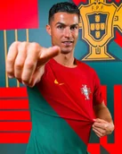 Puzzle - PUZZLE Cristiano Ronaldo Portugalia + IMIĘ Pudełko 120 el. - miniaturka - grafika 1