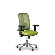 Fotele i krzesła biurowe - B2B Partner Krzesło biurowe Human, zielony X1-03S-3/NT-32,B-11 - miniaturka - grafika 1